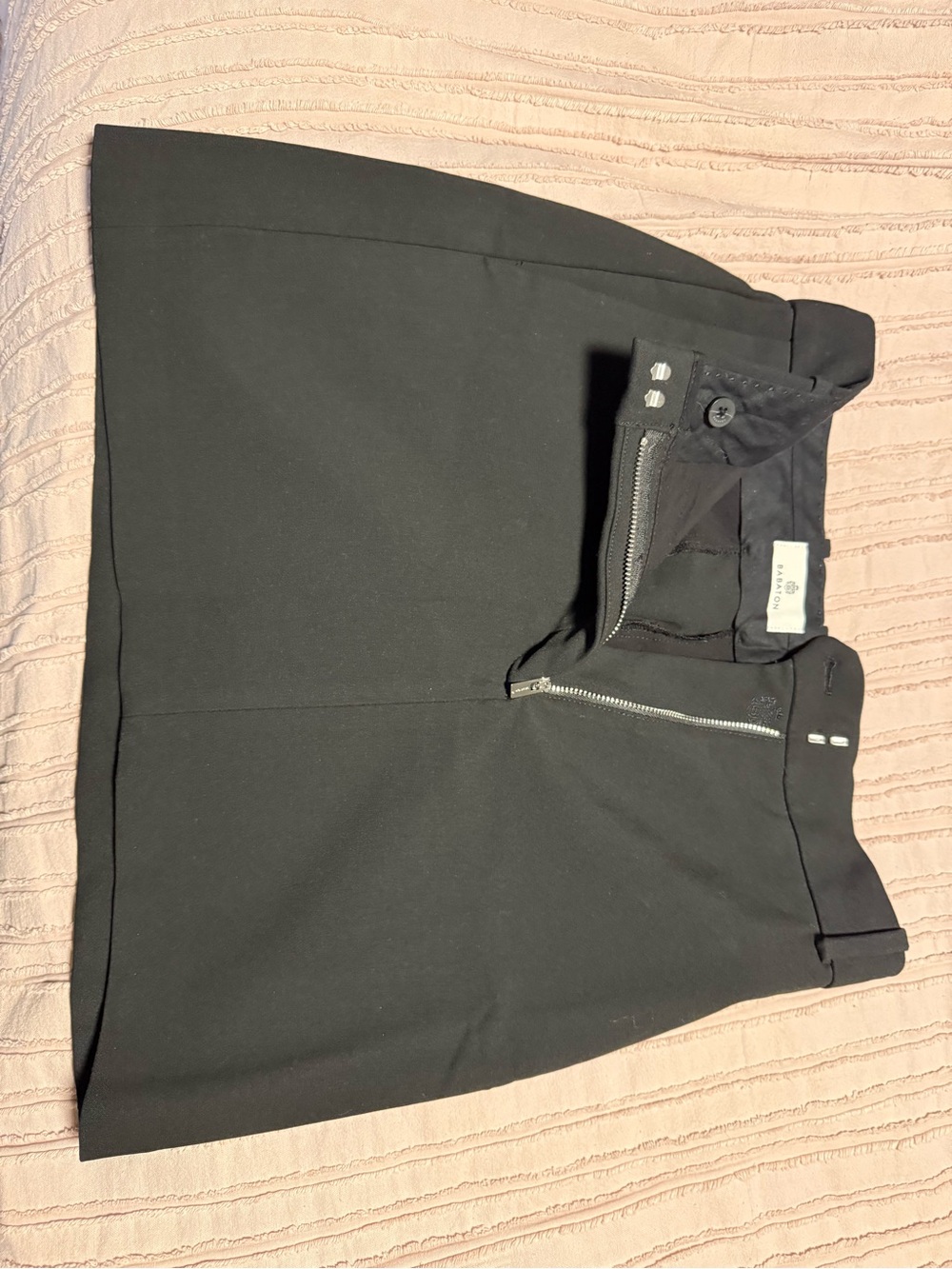 Babaton Black Mini Skirt